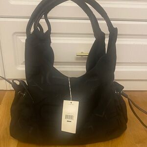 Via Spiga Black Shoulder Bag